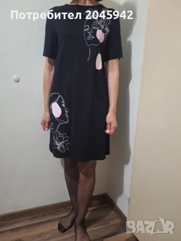 Дамска черна рокля MOHITO, снимка 9 - Рокли - 38811992