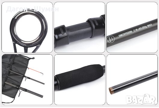 Карбонов фидер - 3.60 м., снимка 6 - Въдици - 41428926