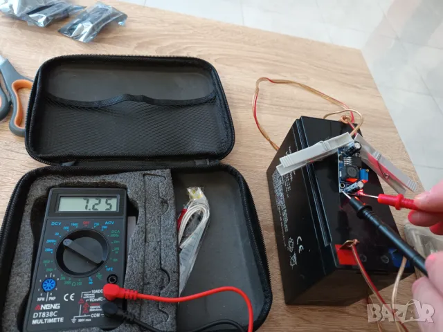 Регулируем стабилизатор LM2596, ЛМ2596, стабилизатор на напрежение 3А, снимка 2 - Друга електроника - 48524976