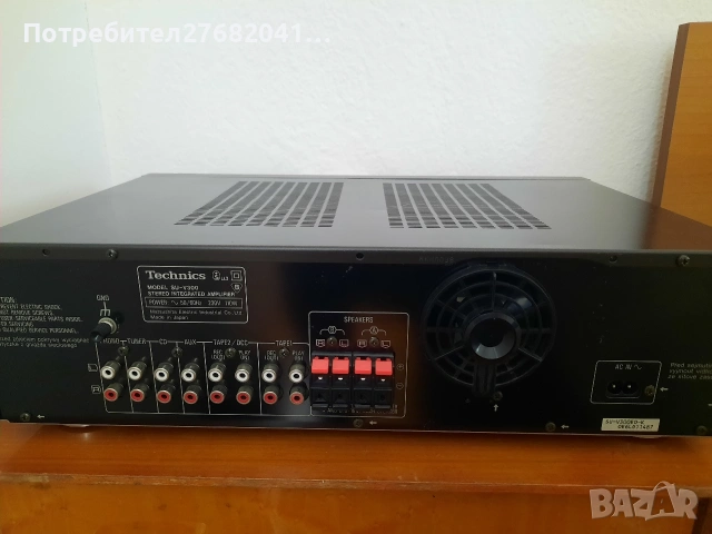 Technics SU-V300, снимка 4 - Ресийвъри, усилватели, смесителни пултове - 53667258