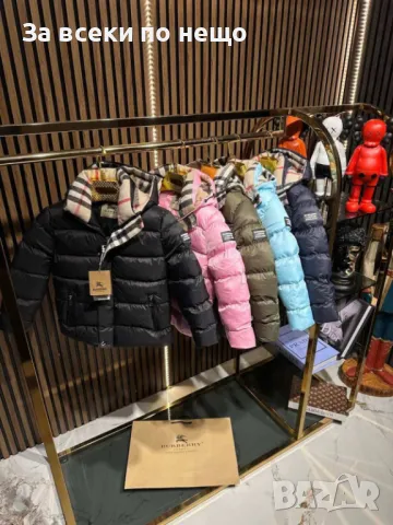 Детско зимно яке със силиконов пълнеж Burberry-5 цвята От 1 до 17 години Код Happy Kids_A, снимка 4 - Детски якета и елеци - 47962786