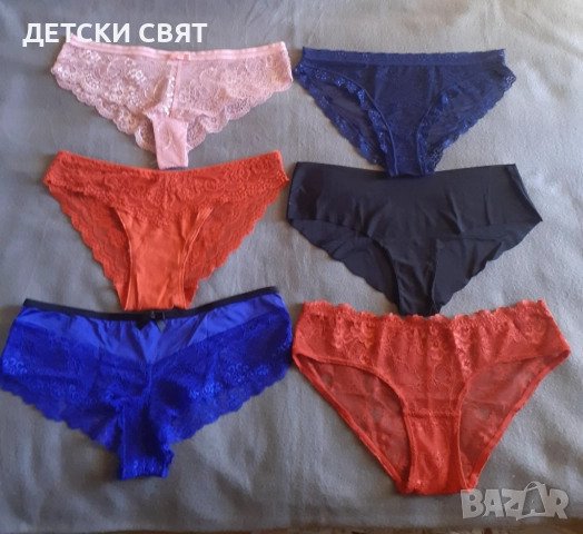 Дамски бикини от сатен , снимка 8 - Бельо - 52585679