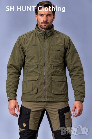 CHEVALIER Livingstone Jacket размер 4-5XL за лов риболов яке със здрава брезентова материя - 353