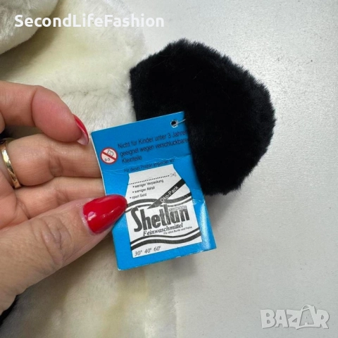 Винтидж нов калъф за бутилка с гореща материя Плюшена крава Shelton vintage ретро играчка, снимка 2 - Плюшени играчки - 52503123