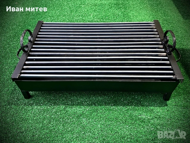 Барбекю на дървени въглища – ръчна изработка, снимка 6 - Барбекюта - 53471763