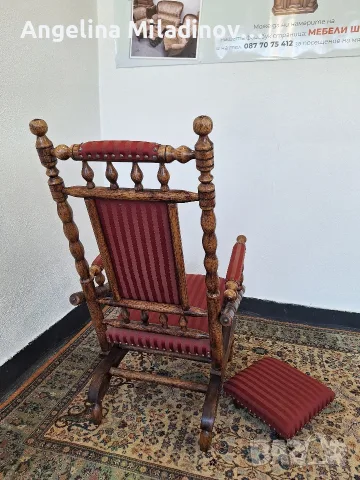 Люлеещ стол с отоманка , снимка 5 - Столове - 56235381