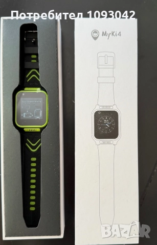 Нов часовник Myki 4 black/green, снимка 1