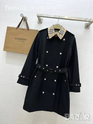 дамскo шлифер BURBERRY  -реплика, снимка 13 - Шлифери - 47561579