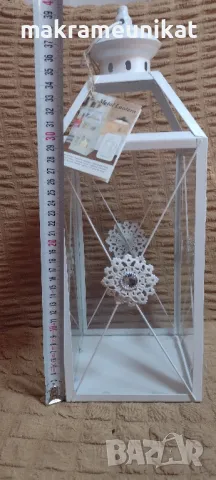 Продавам  метален фенер, нов, голям, снимка 4 - Съдове за готвене - 47053626