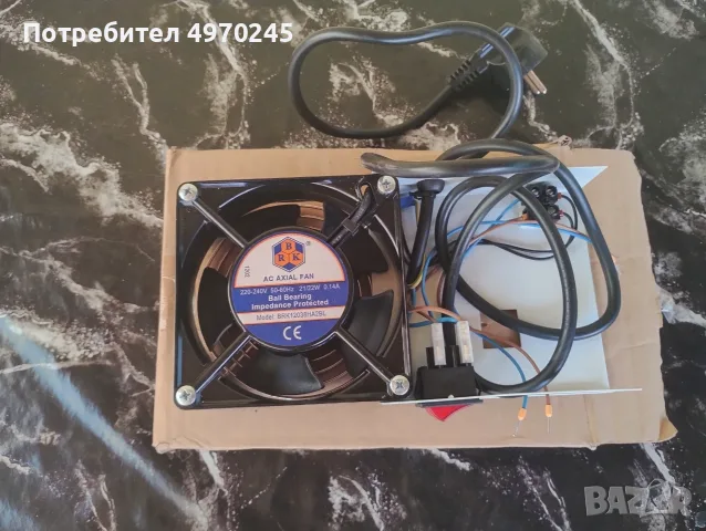 Вентиналтор 220v 22w нов, снимка 3 - Вентилатори - 56403112