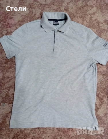 EA7-Emporio Armani-блуза с яка-M/L