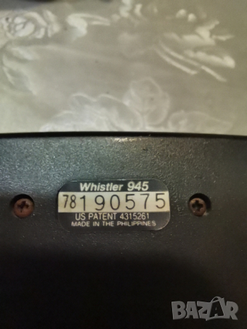 Радар детектор Whister 945 