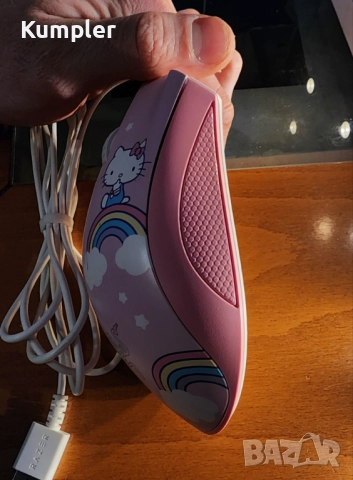 Razer DeathAdder Essential Hello Kitty – като нова, снимка 5 - Клавиатури и мишки - 52952773