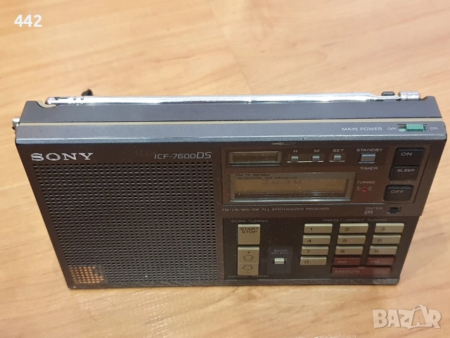 Sony ICF-7600DS, снимка 2 - Радиокасетофони, транзистори - 52243972