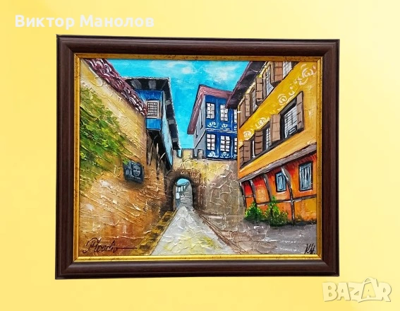 Картини Пловдив-старият град 