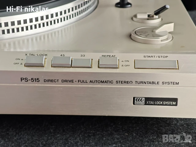 стерео грамофон SONY PS-515, снимка 2 - Грамофони - 50547759
