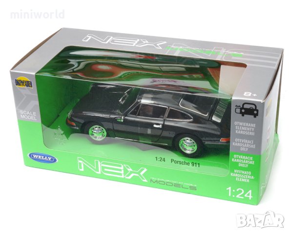 Porsche 911 1964 - мащаб 1:24 WELLY моделът е нов в кутия, снимка 6 - Колекции - 42703843