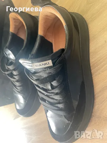 Обувки -естествена кожа и велур, снимка 2 - Дамски ежедневни обувки - 50200943