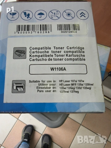 тонер W1106A, снимка 2 - Консумативи за принтери - 53018578