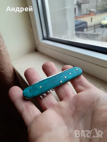 Стар джобен нож,ножче,ножка #104, снимка 2 - Други ценни предмети - 49666791