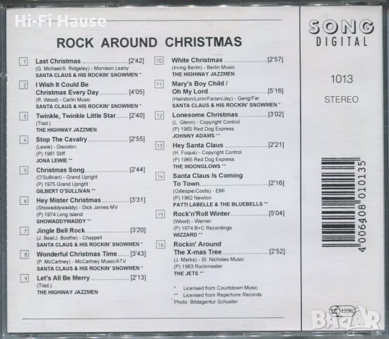 Rock Around Christmas, снимка 2 - CD дискове - 35918675