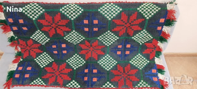 Шарена черга / килимче, снимка 2 - Други - 53503594