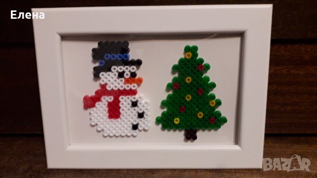 Картини от пиксел мъниста, снимка 2 - Картини - 34497929