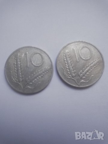 10 лири 1951 и 1952г. Италия