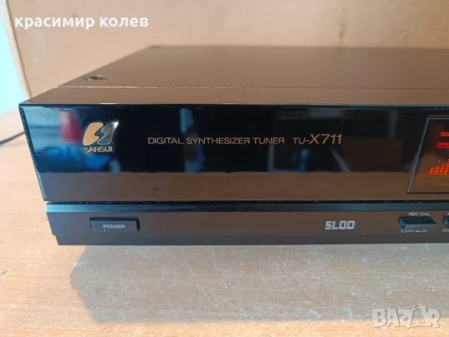 тунер "SANSUI TU-X711", снимка 2 - Ресийвъри, усилватели, смесителни пултове - 50110776
