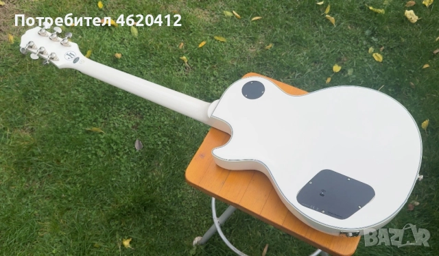 Epiphone Jerry Cantrell Prophecy Les Paul Custom Bone White, снимка 5 - Китари - 52247073