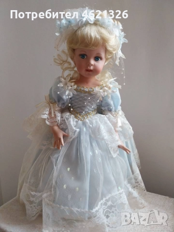 Порцеланова кукла Пепеляшка от галериите Ashton-Drake колекционерска, снимка 10 - Колекции - 52031977