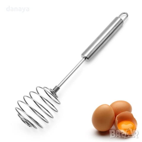 6439 Кухненска бъркалка за яйца, 25 см, снимка 3 - Аксесоари за кухня - 53522306