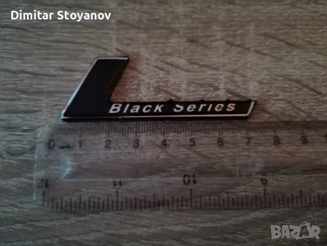 Надпис лого Мерцедес Бенц Mercedes Benz Black Series, снимка 6 - Аксесоари и консумативи - 36227506