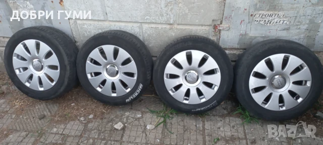 5х112 ДЖАНТИ 16 ЗА АУДИ И ВАГ ГРУПАТА С 215 55 16 МИШЕЛИН 