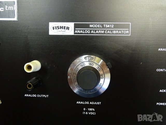 аналогов калибратор FISHER TS412 Analog Alarm Calibrator, снимка 3 - Други машини и части - 34100350