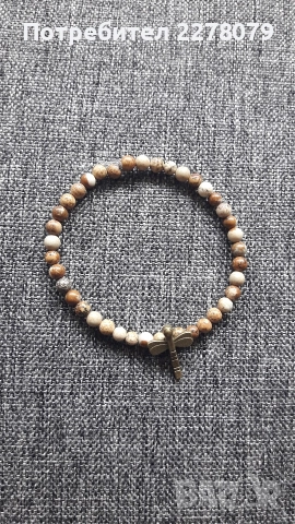 Гривни от различни камъни - ръчна изработка, снимка 5 - Гривни - 44841656