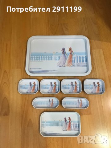 Комплект поднос и купички