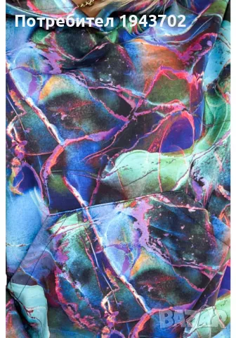 Цветен дамски суичър с качулка 390-1, снимка 3 - Суичъри - 48287535