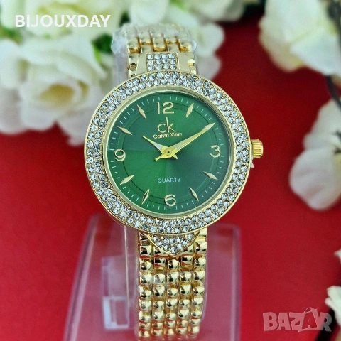 водоустойчив дамски часовник calvin klein от медицинска стомана