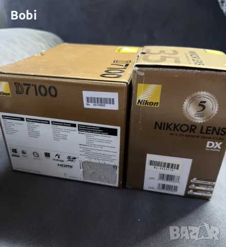 Nikon D7100 + Nikon AF-S DX Nikkor 35mm f/1.8G – комплект, снимка 14 - Фотоапарати - 55930552