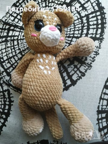 плетена играчка коте, снимка 3 - Други - 40588697