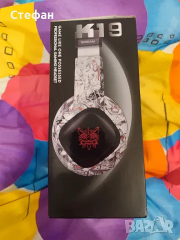 Геймърски слушалки Onikuma K19, снимка 4 - Слушалки и портативни колонки - 48467811