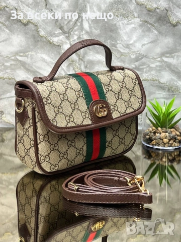 Gucci Дамска Чанта - Налични Различни Цветове Код SK368, снимка 8 - Чанти - 52853907