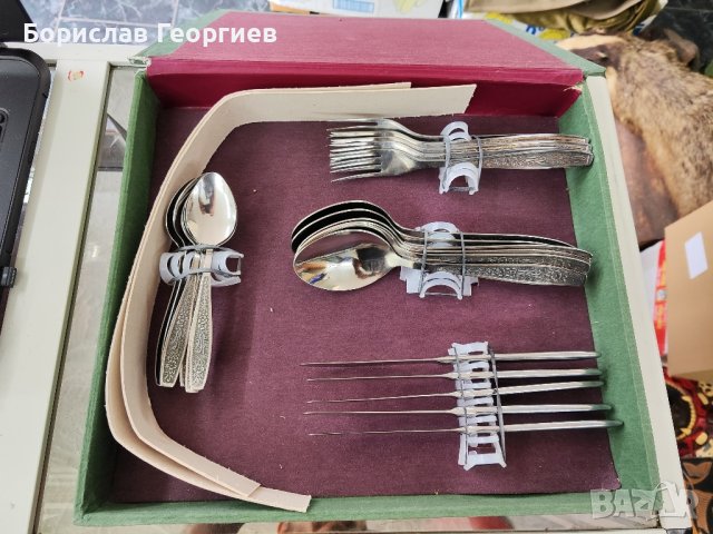 Руски прибори за хранене нерж Нови