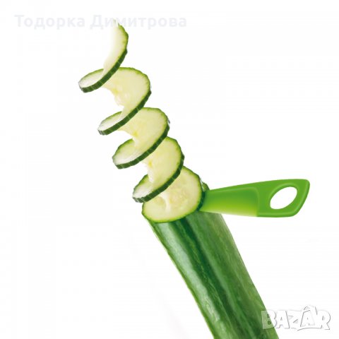 Мини нож за рязане на зеленчуци във формата на спирали, снимка 5 - Аксесоари за кухня - 35733899