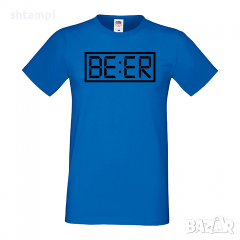 Мъжка тениска BEER,Бира,Бирфест,Beerfest,Подарък,Изненада,Рожден Ден, снимка 4 - Тениски - 36376485