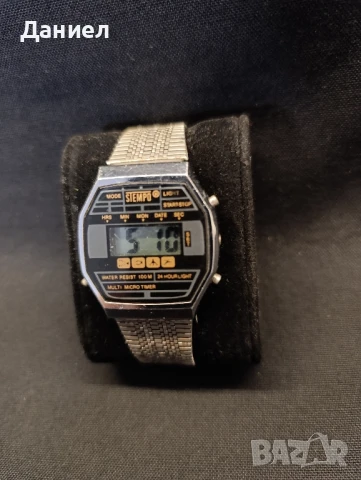 Ретро електронен часовник Stempo, снимка 2 - Антикварни и старинни предмети - 51083291