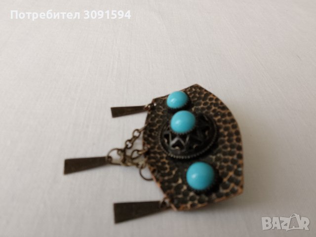 Възрожденска игла брошка, снимка 6 - Антикварни и старинни предмети - 41868344