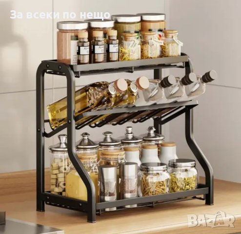 Стойка за подправки на 3 нива, снимка 2 - Аксесоари за кухня - 44400586