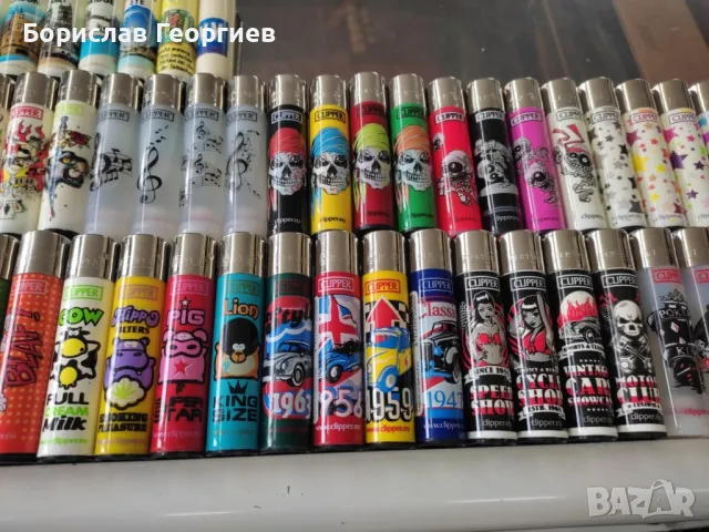 Големи запалки clipper 55 броя, снимка 3 - Запалки - 45465746